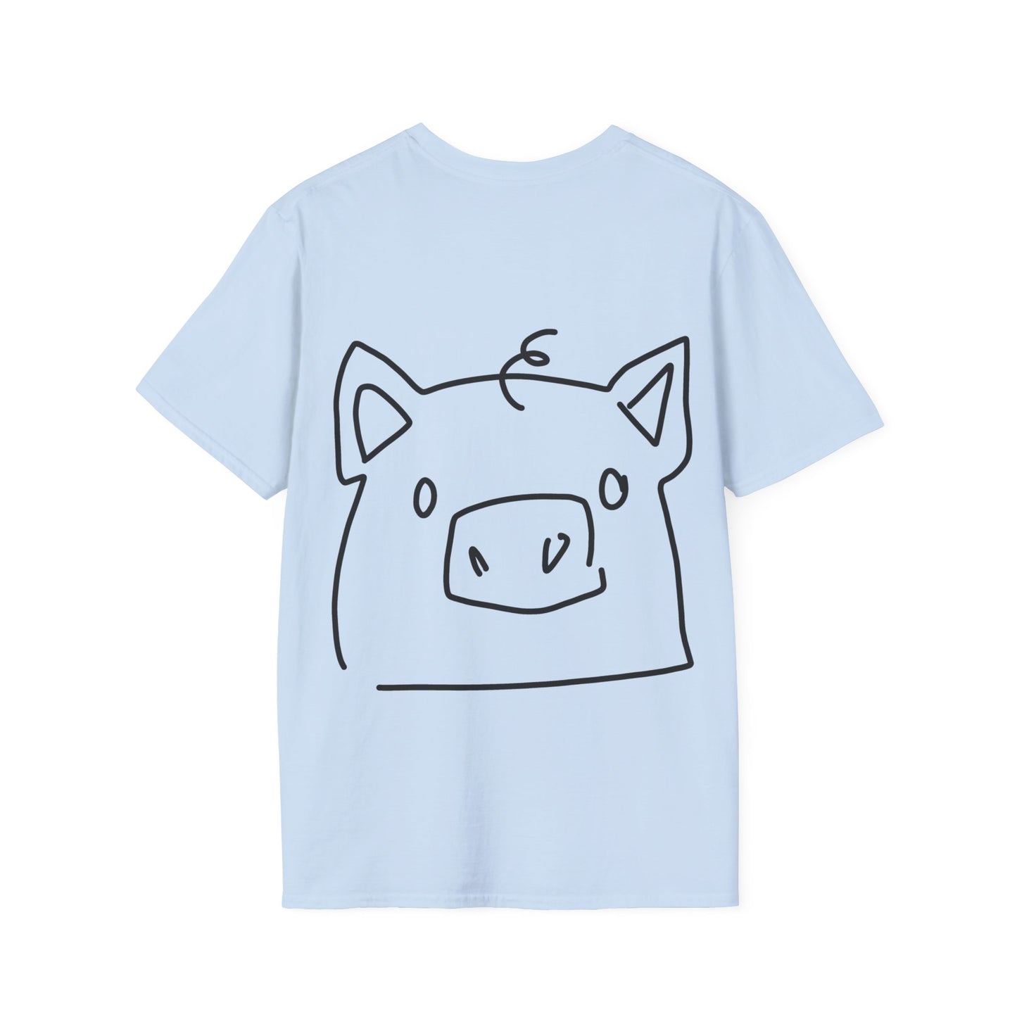 Piggy Face Unisex Tee - ALIQUOS