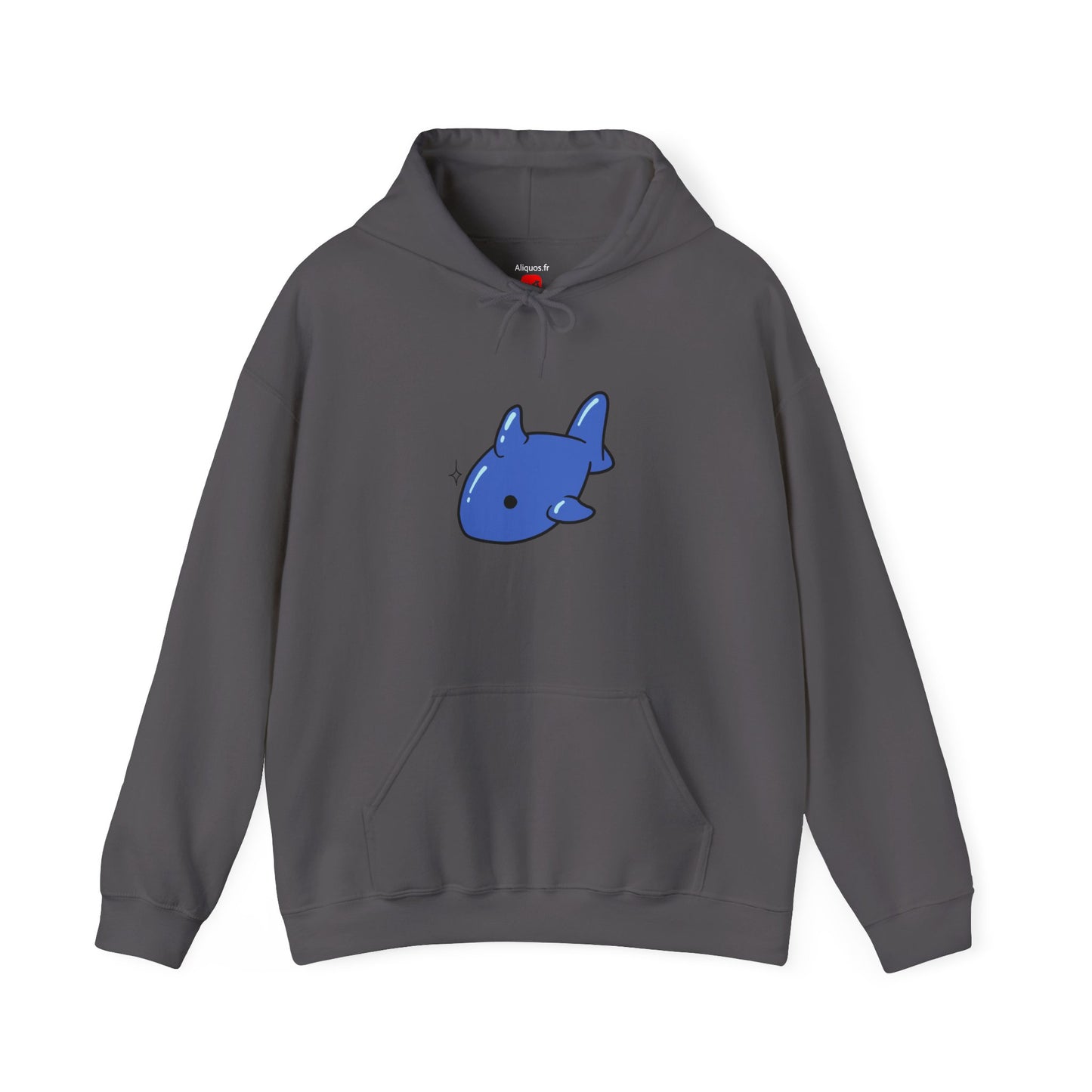 Unisex Hooded Sweatshirt - Floaty Shark - Aliquos