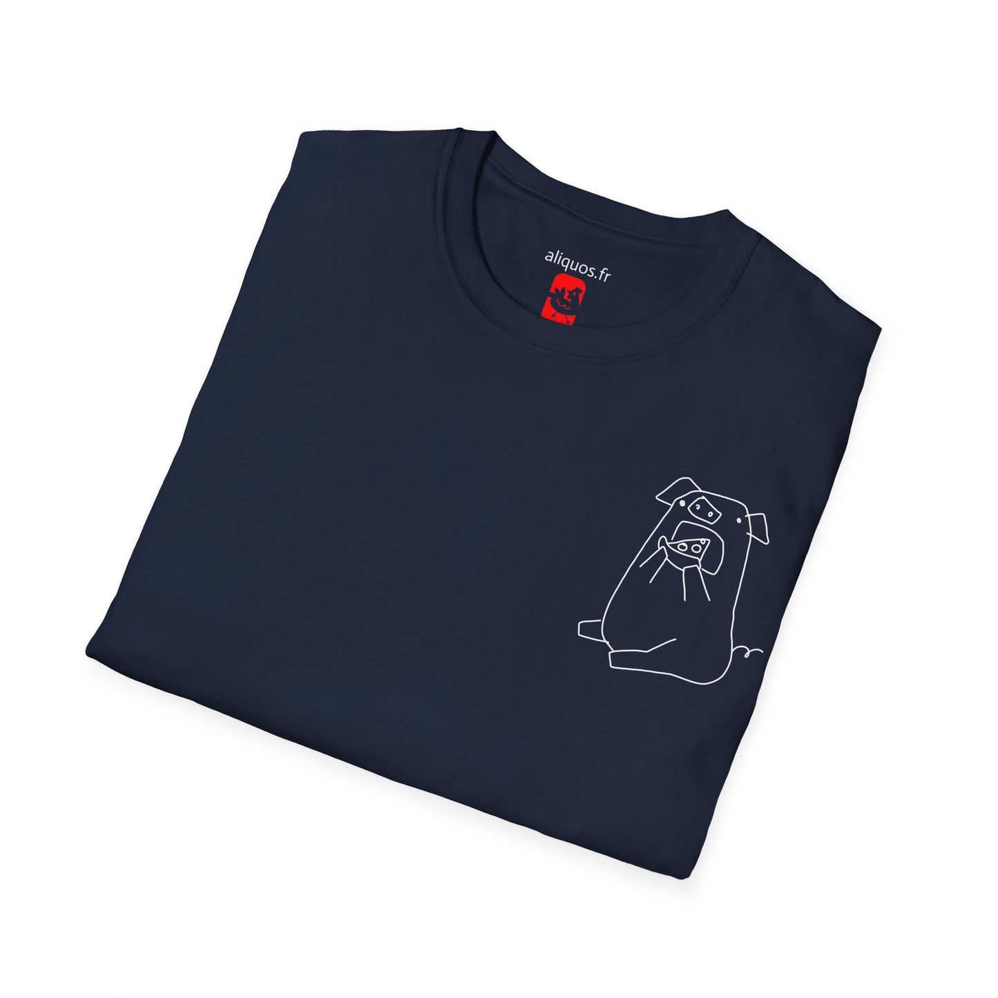 Pizza Piggy Unisex Tee - ALIQUOS