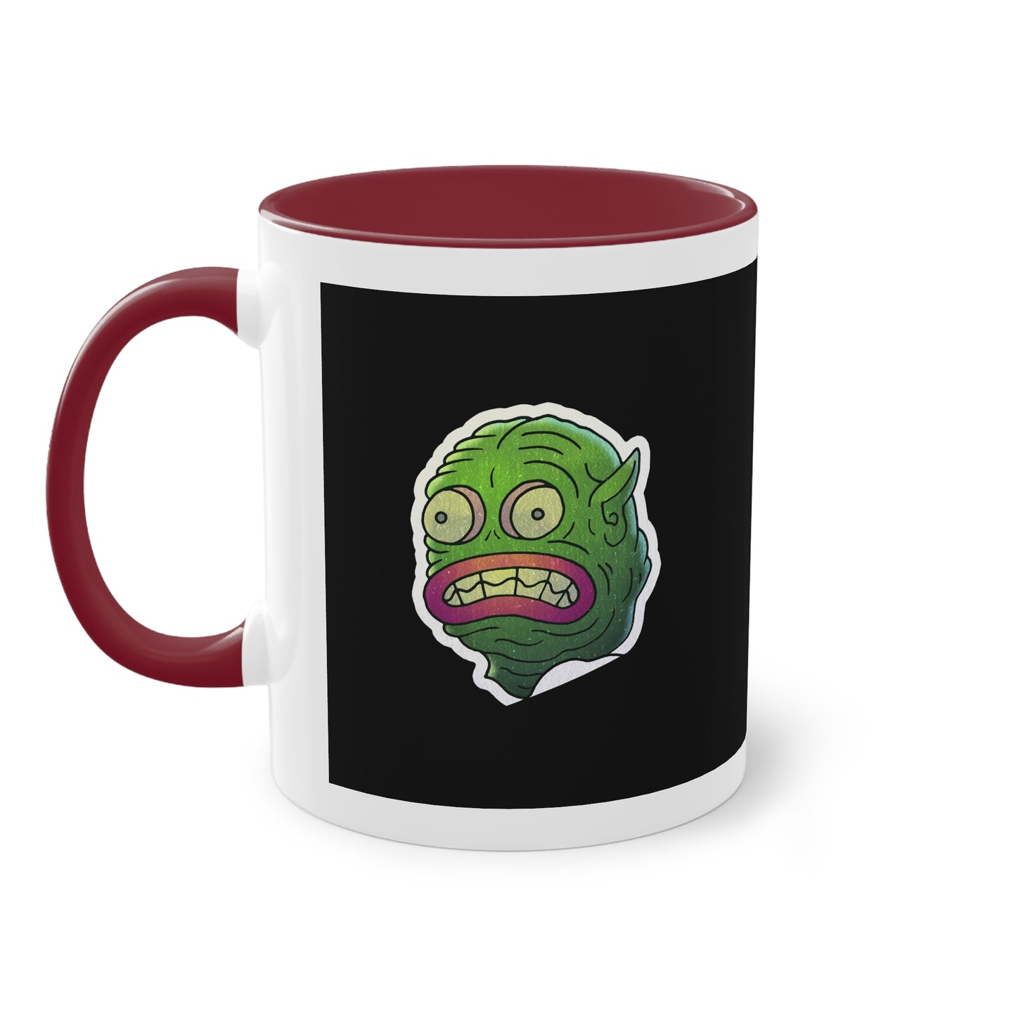 Two Tone Mug - Water Monster Design - ALIQUOS