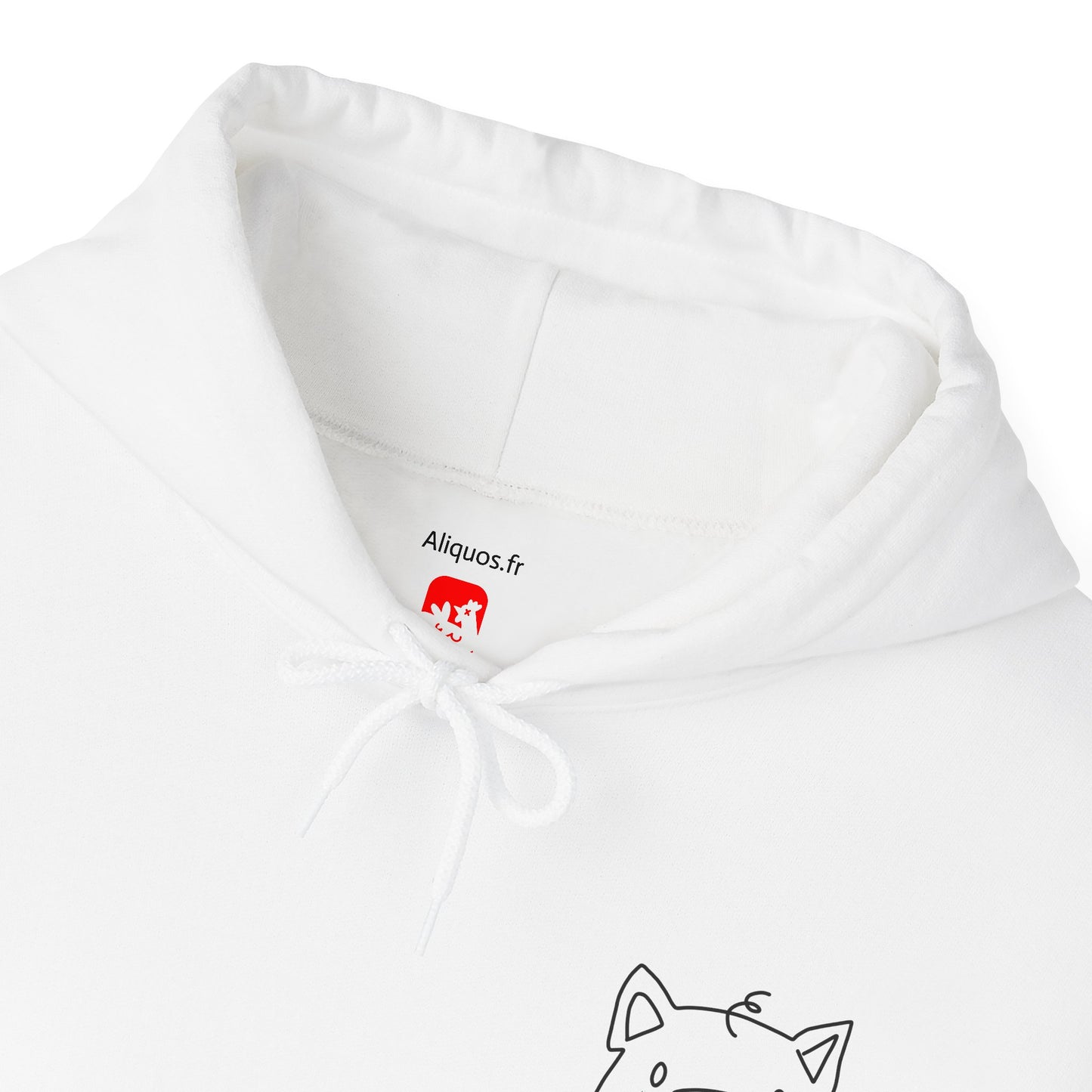 Piggy Face Unisex Hooded Sweatshirt - ALIQUOS