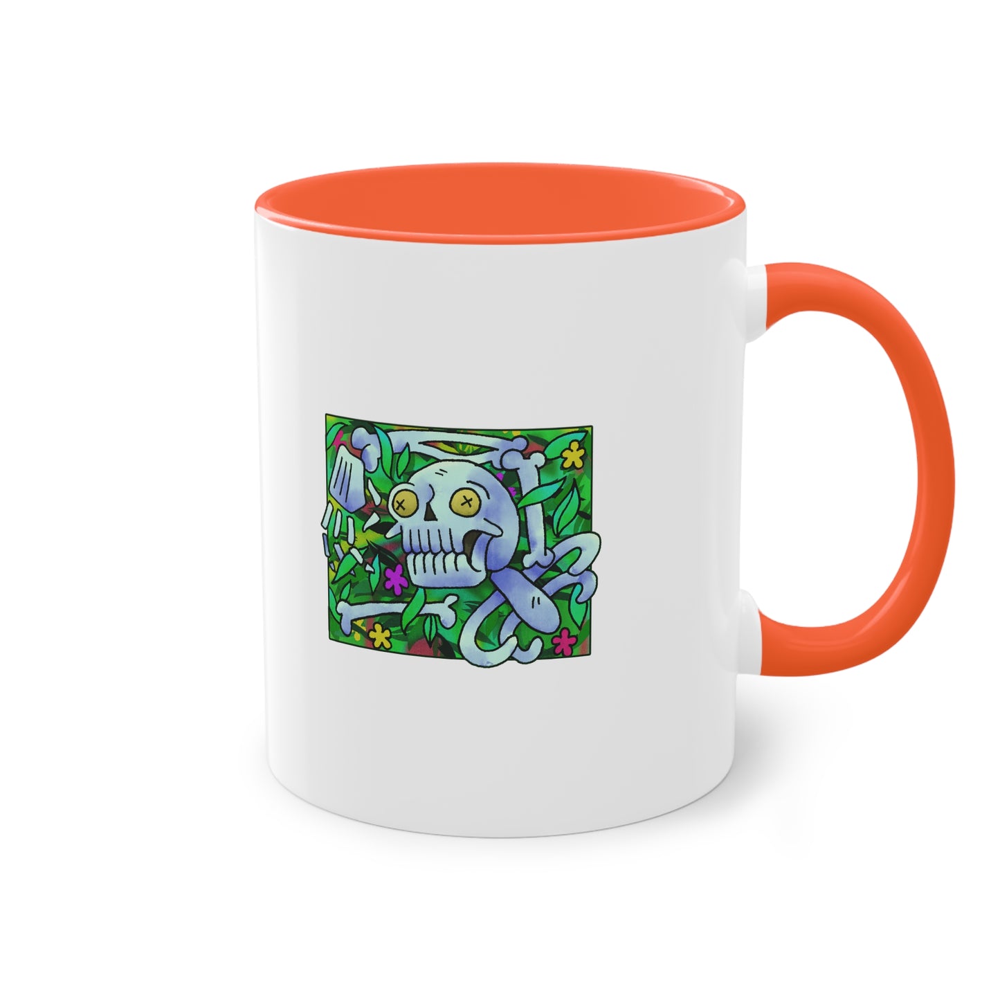 Two Tone Mug - 'What Remains' Design - ALIQUOS