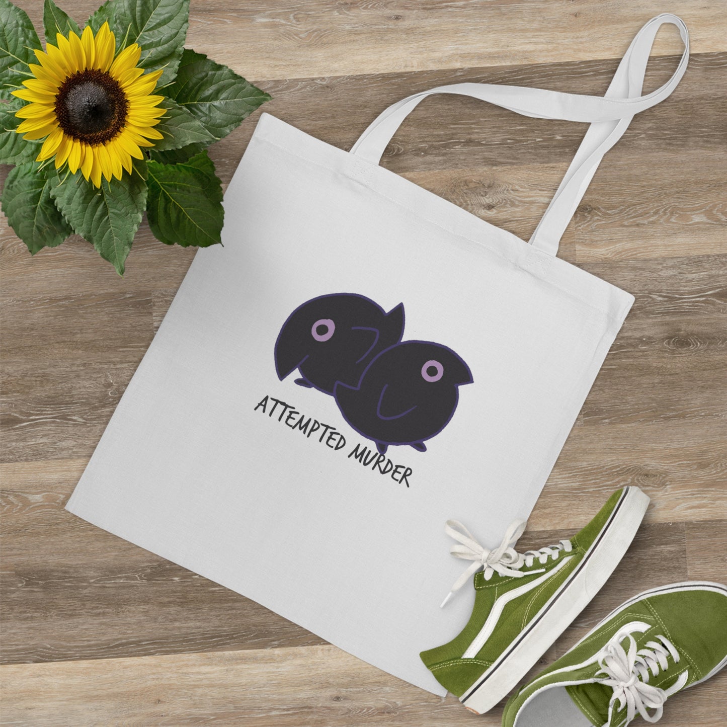 Tote Bag - Attempted Murder Design - ALIQUOS