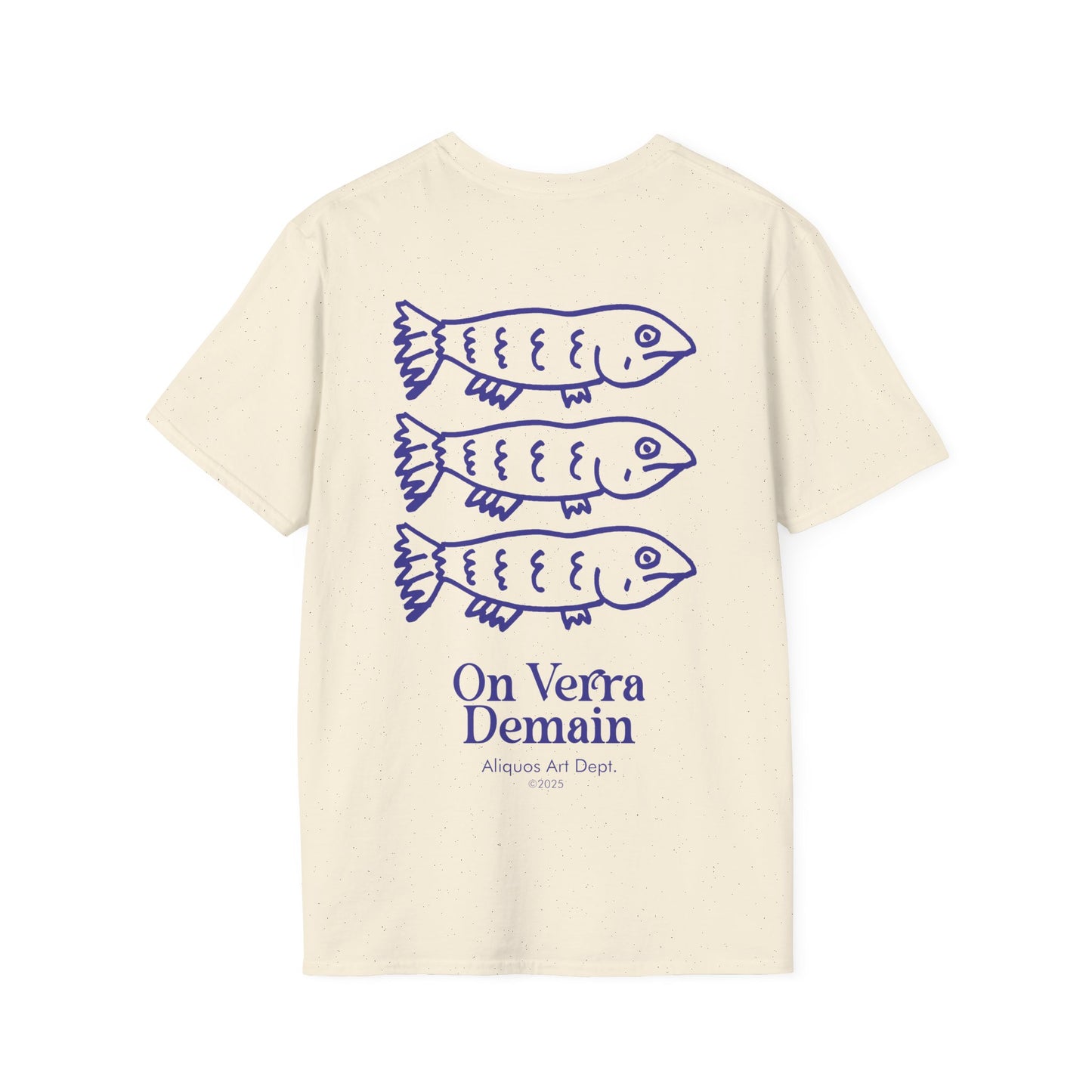 T-shirt unisexe - Trois poissons - On Verra Demain - Aliquos