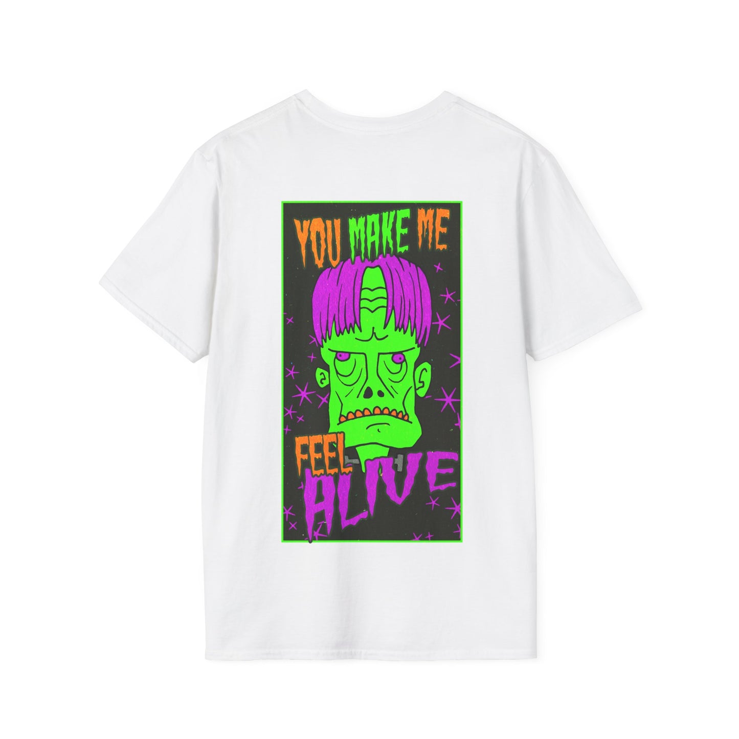 Unisex Tee - Frankenstein Monster Design - ALIQUOS