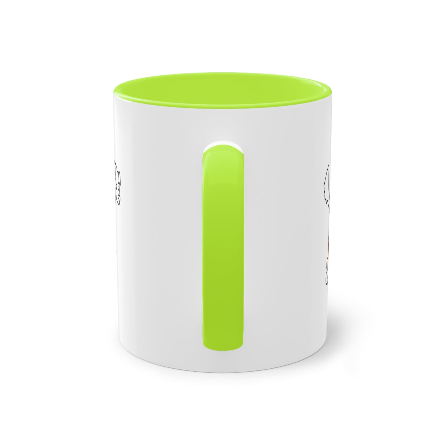 Two Tone Mug - Doggy Rainbow Factory - ALIQUOS