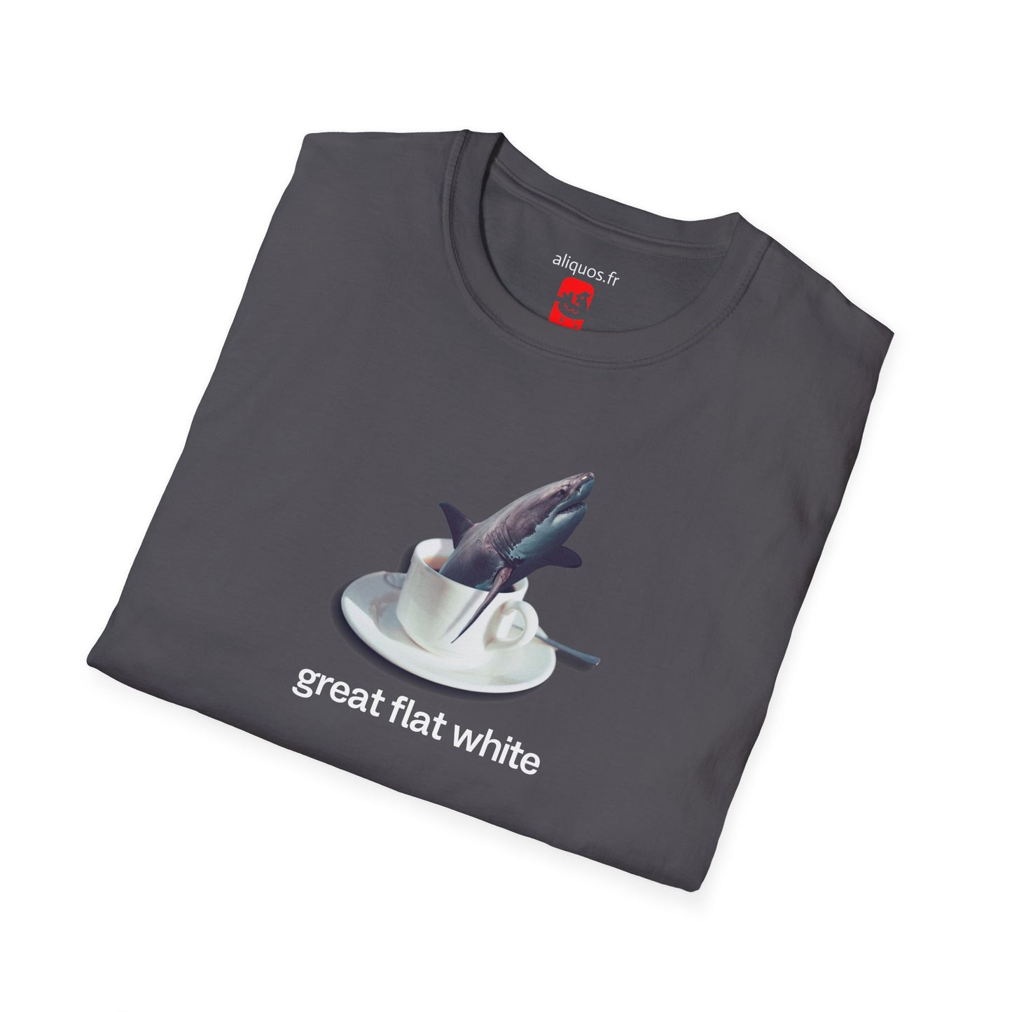 T-shirt unisexe – Great Flat White – Aliquos