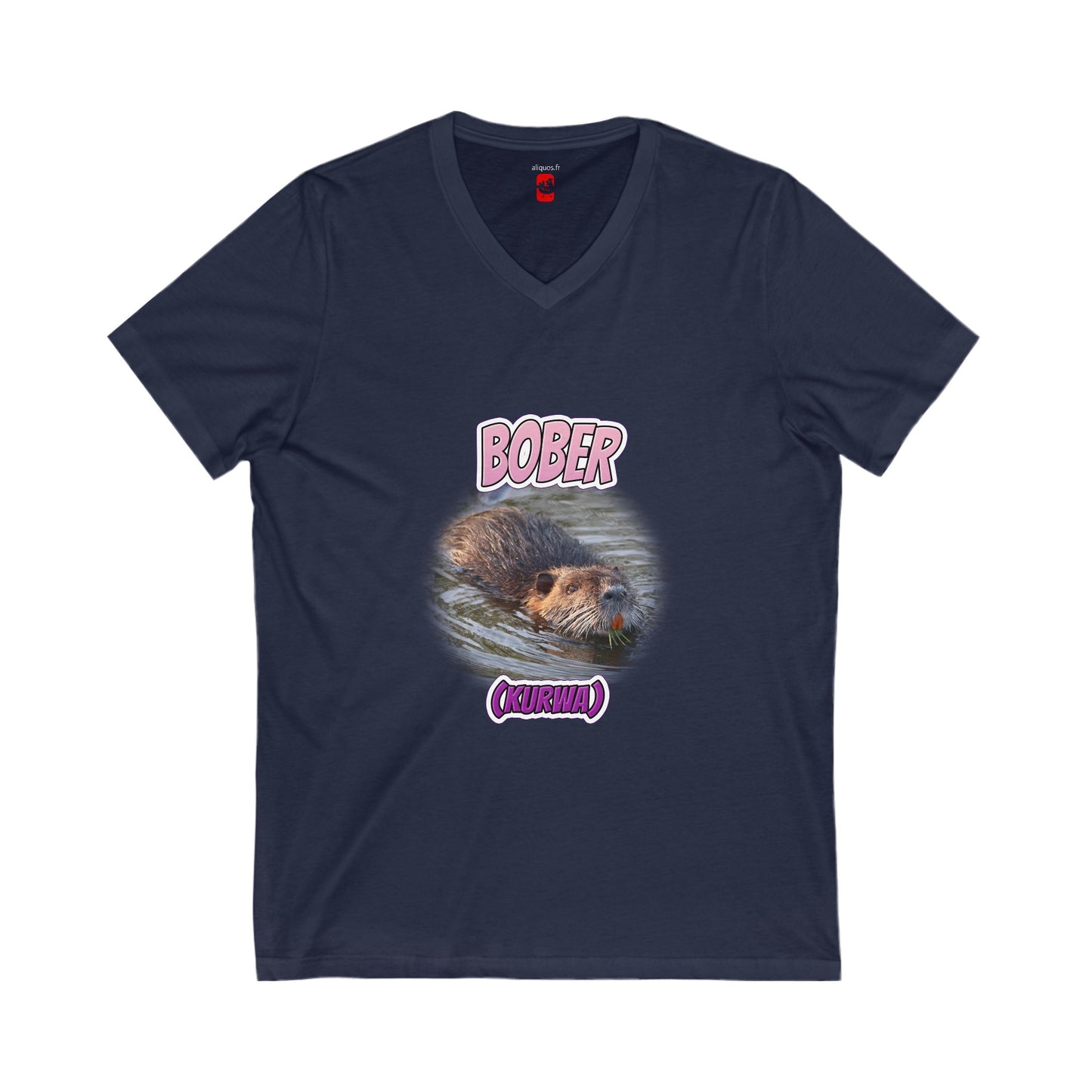 Bober Women's V-Neck T Shirt - ALIQUOS