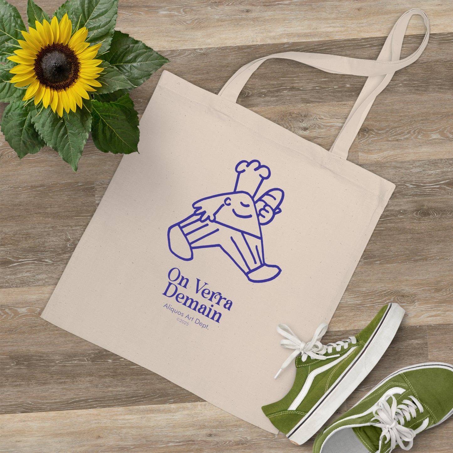Baker Boy Tote Bag - On Verra Demain - Aliquos