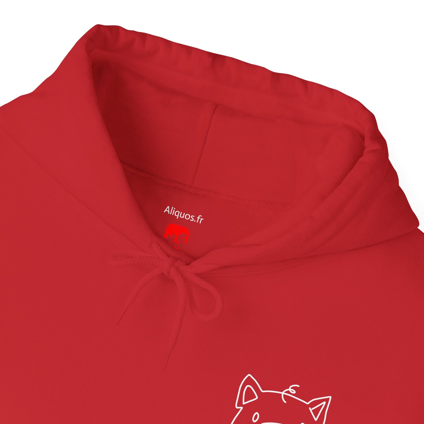 Piggy Face Unisex Hooded Sweatshirt - ALIQUOS