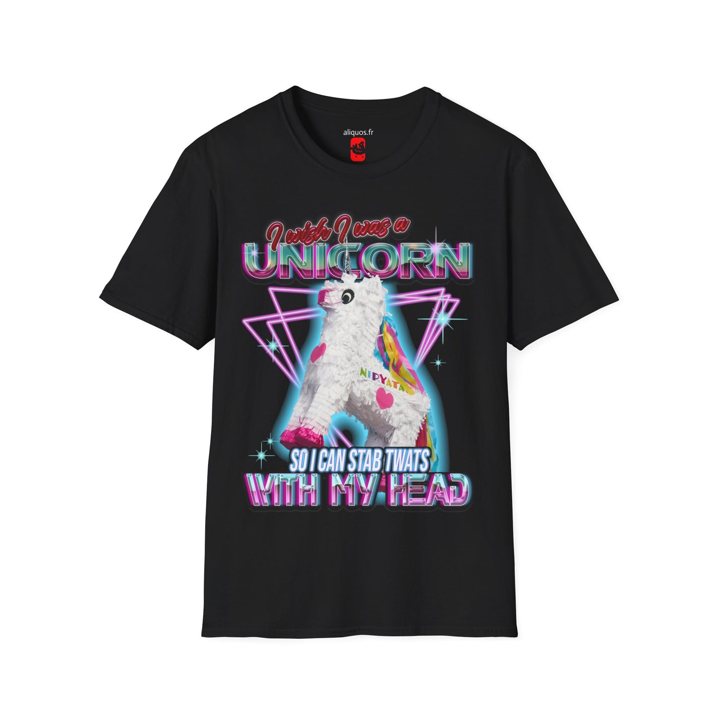 I Want To Be A Unicorn Unisex Tee - ALIQUOS