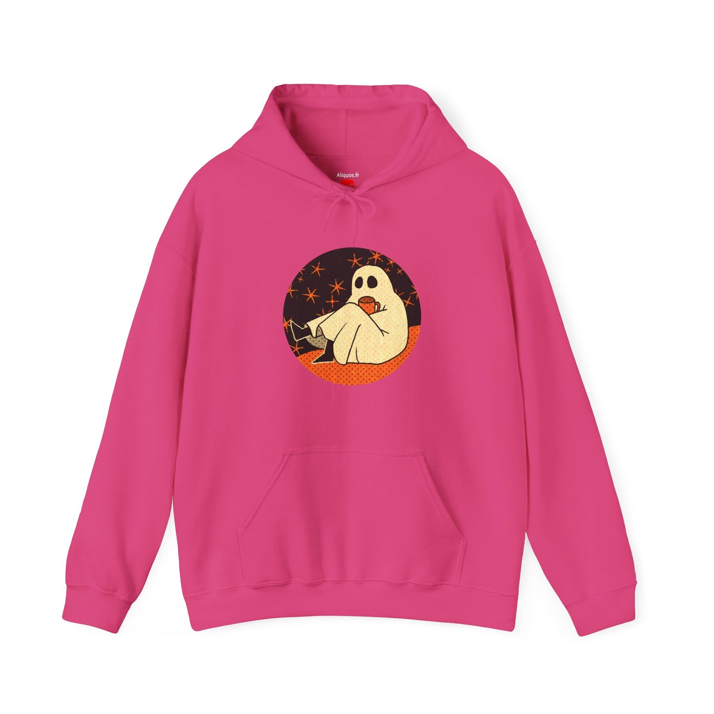 Sweat à capuche unisexe - Motif « Moonlit Coffee »