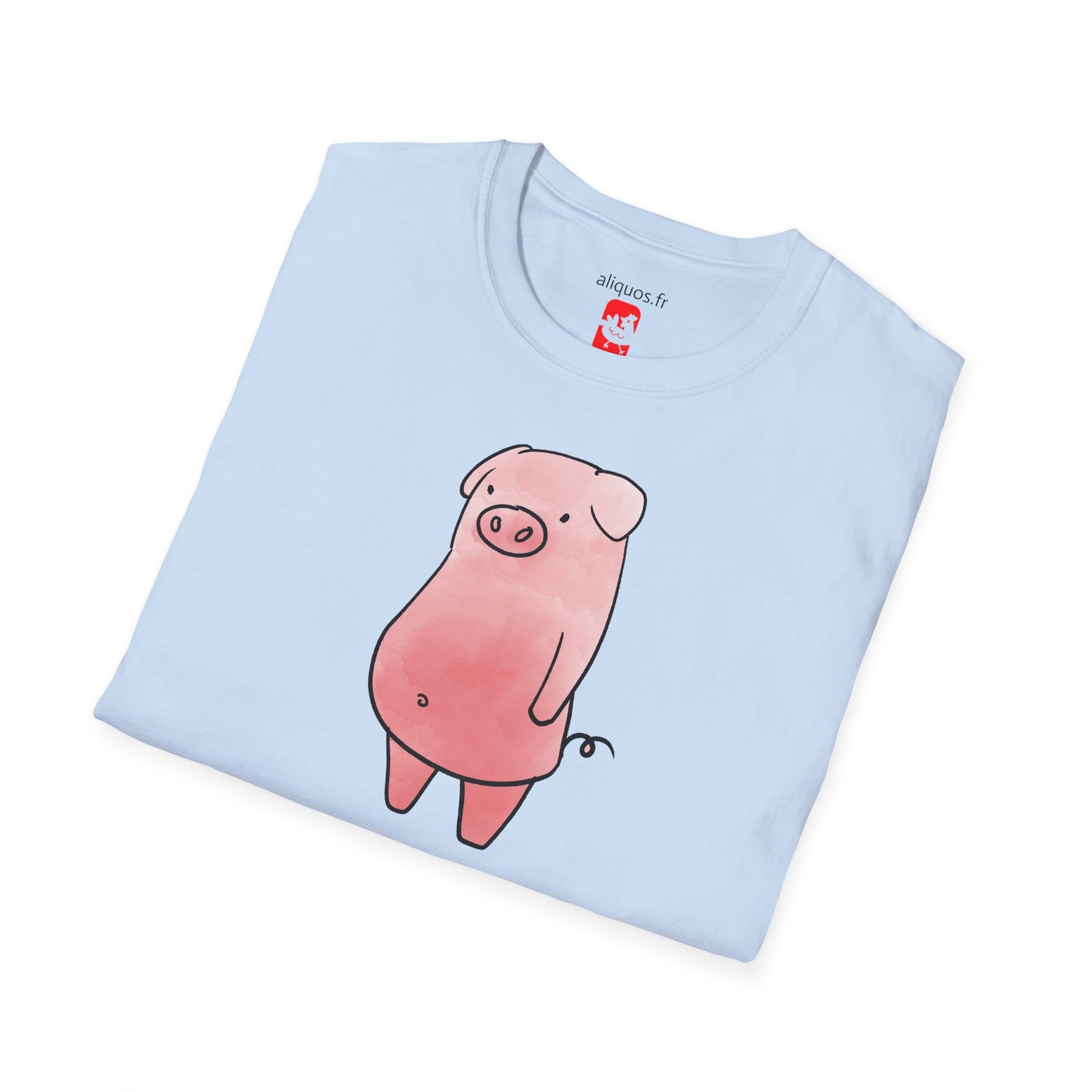 Unisex T-Shirt - Lonely Piggy - Aliquos