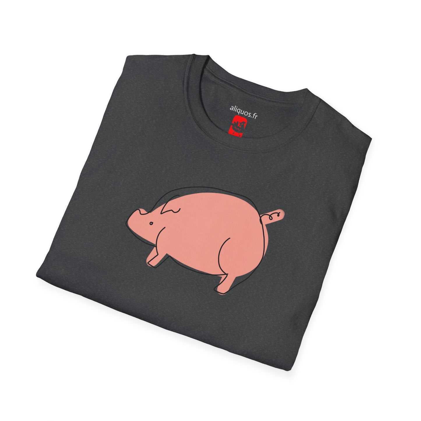 Chubby Piggy Unisex Tee - ALIQUOS