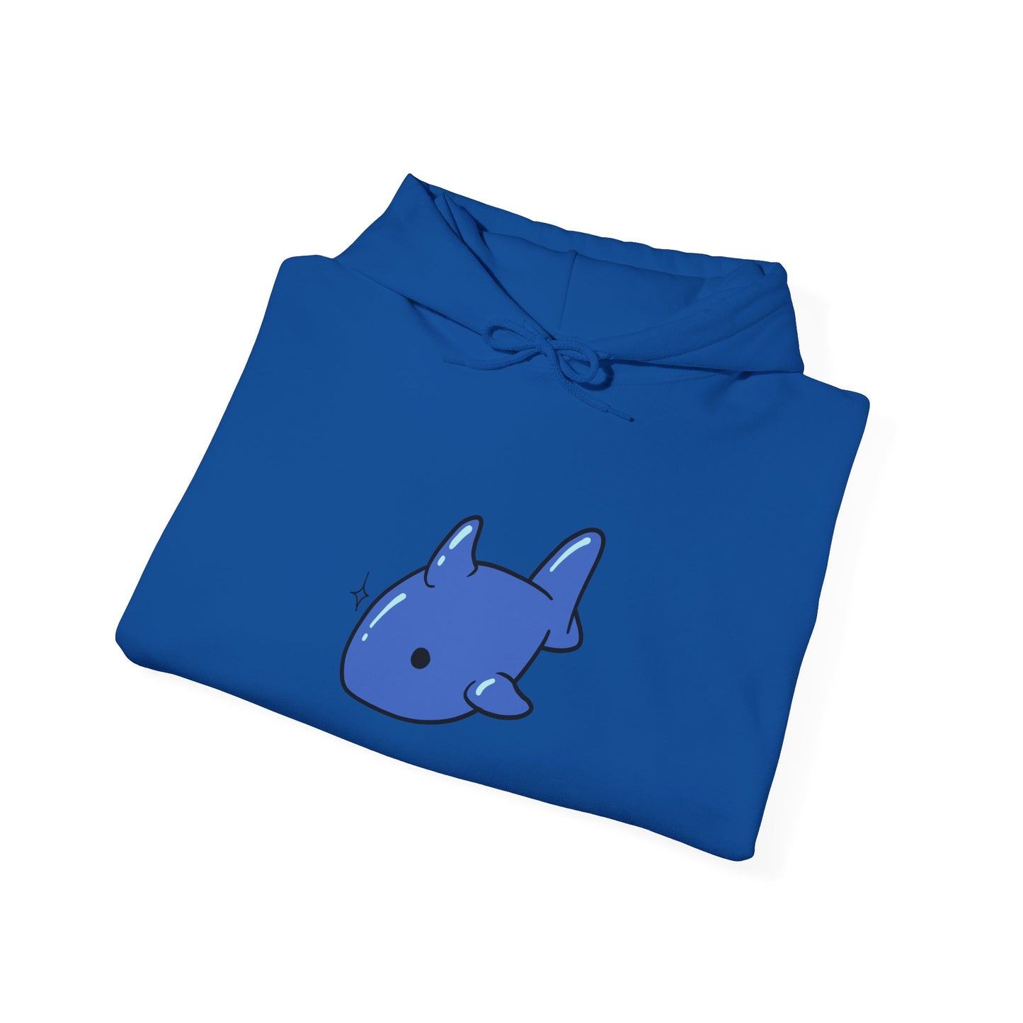 Unisex Hooded Sweatshirt - Floaty Shark - Aliquos