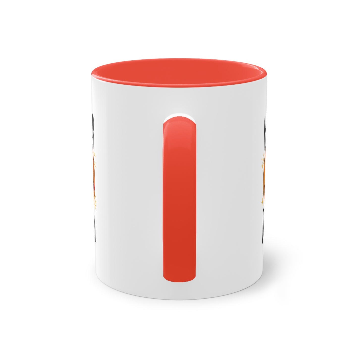 Zweifarbige Tasse – Design „Mein innerer Dämon“
