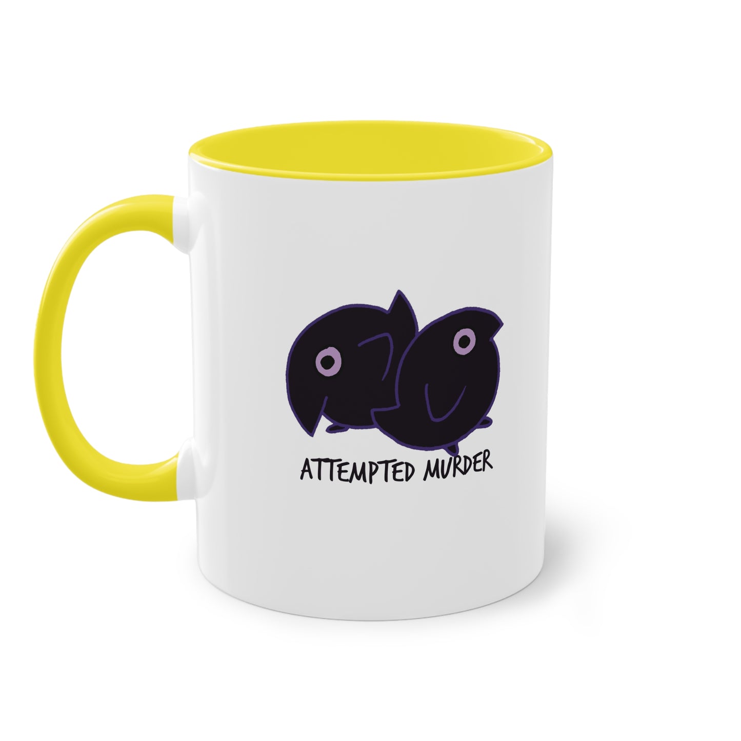 Two Tone Mug - Attempted Murder Design - ALIQUOS