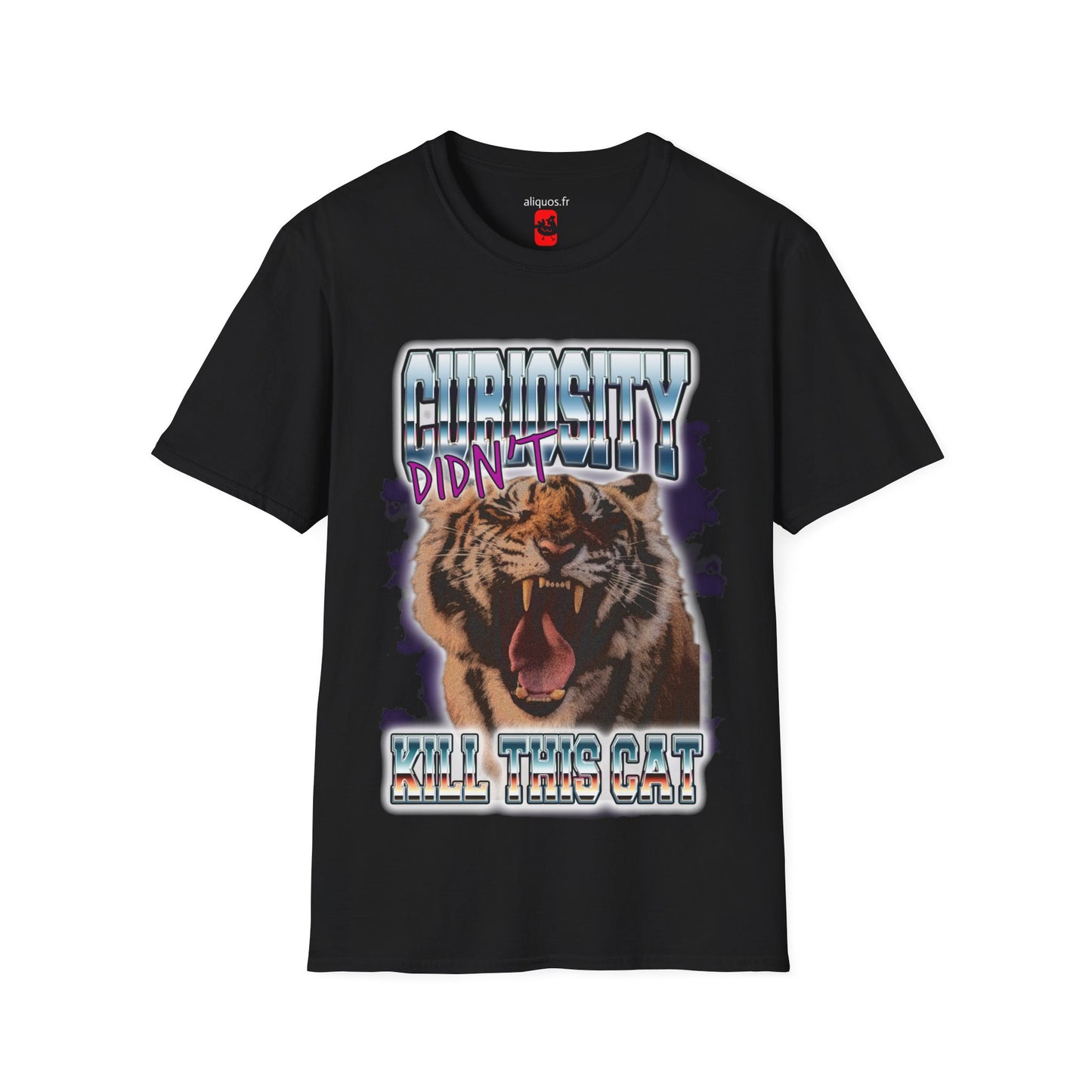 Curiosity Didn't Kill This Cat Unisex T shirt - ALIQUOS