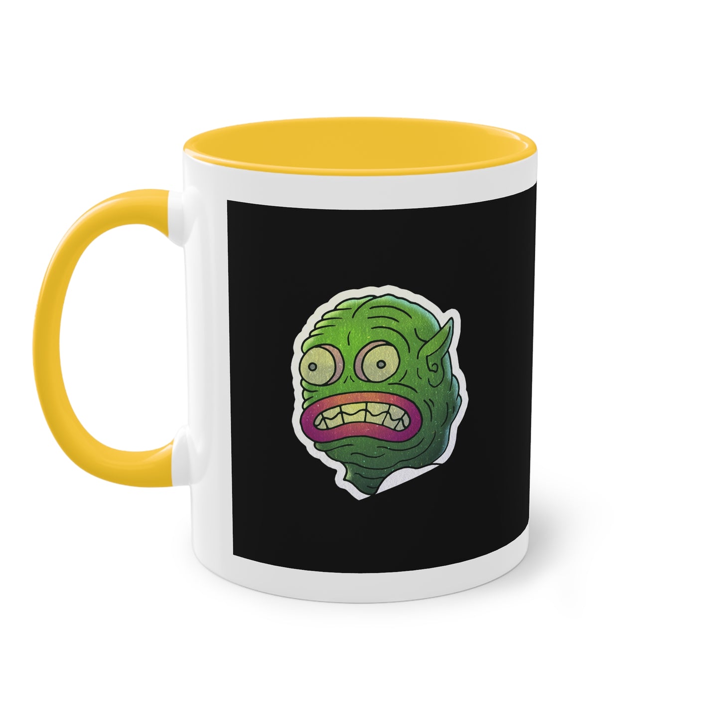 Two Tone Mug - Water Monster Design - ALIQUOS
