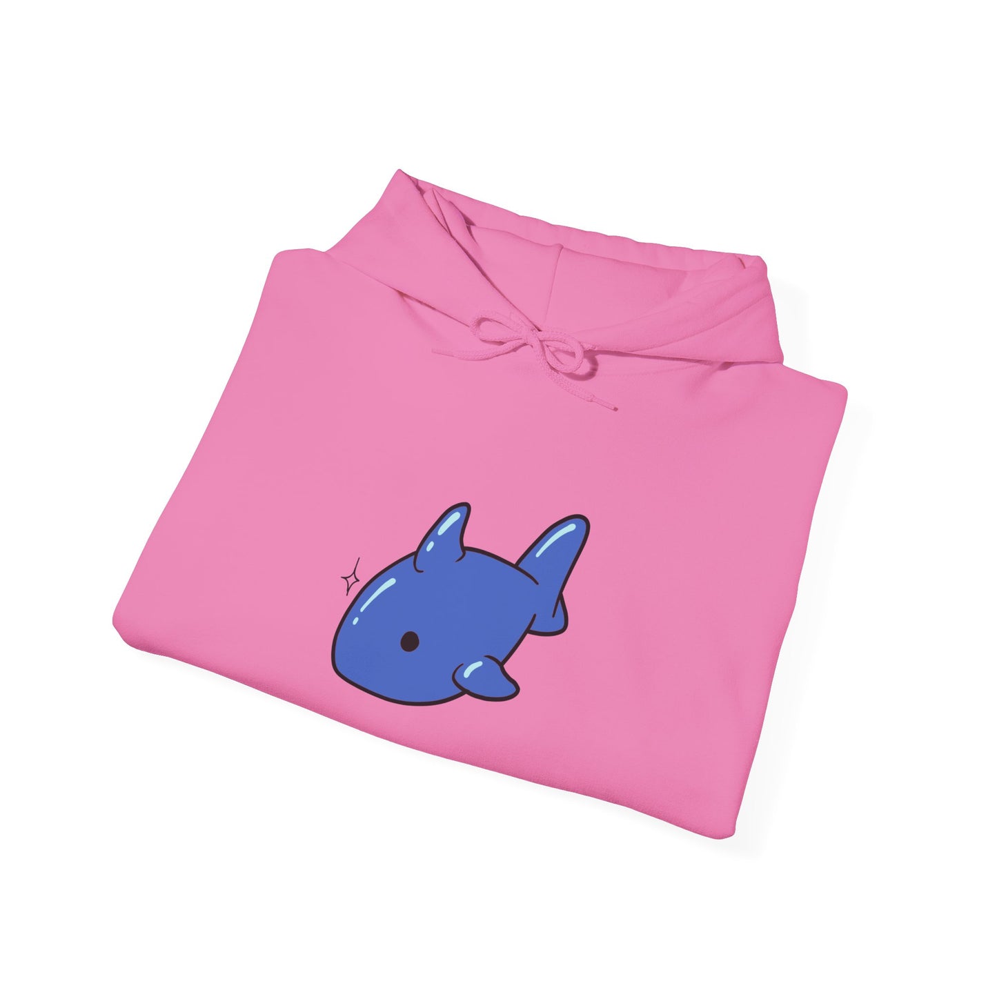 Unisex Hooded Sweatshirt - Floaty Shark - Aliquos