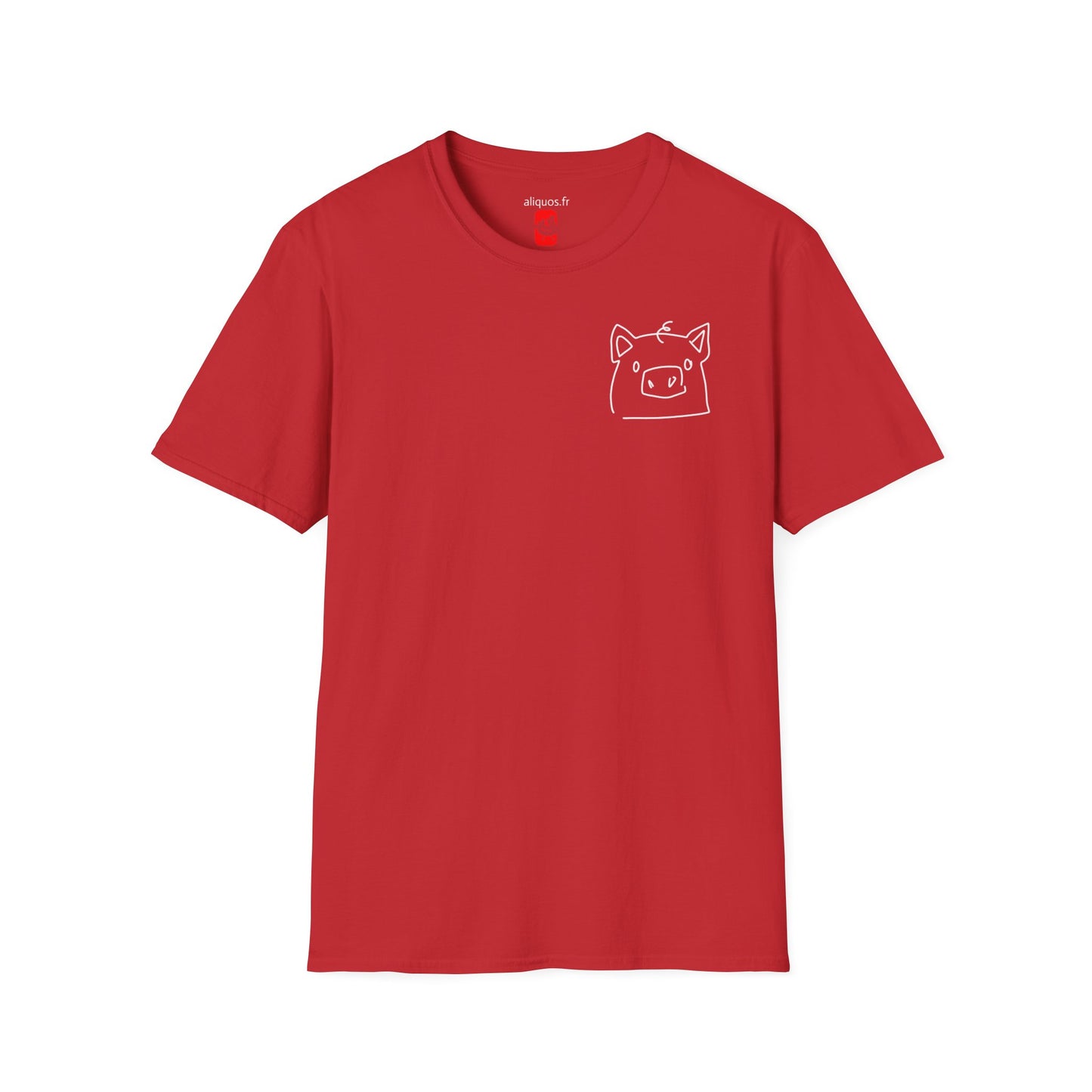 Piggy Face Unisex Tee - ALIQUOS