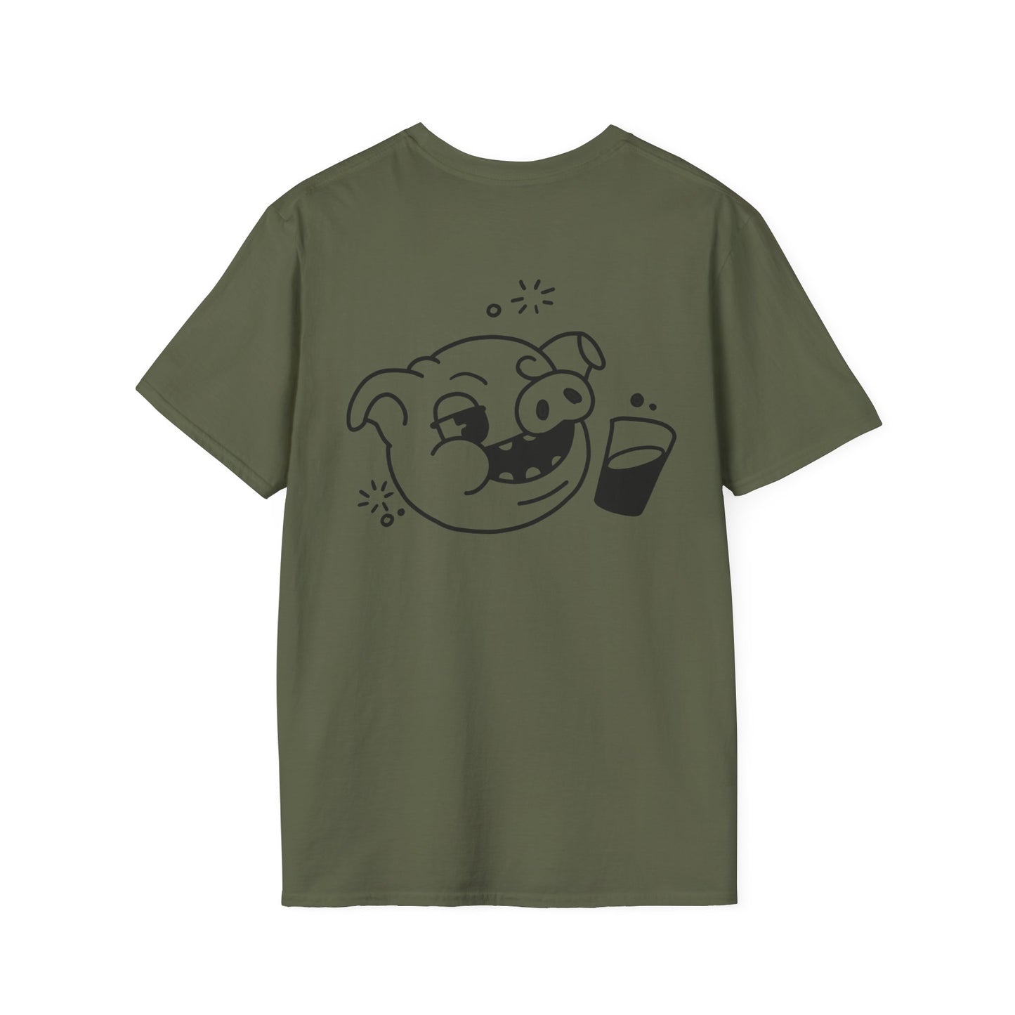 Drunken Piggy Unisex Tee - ALIQUOS
