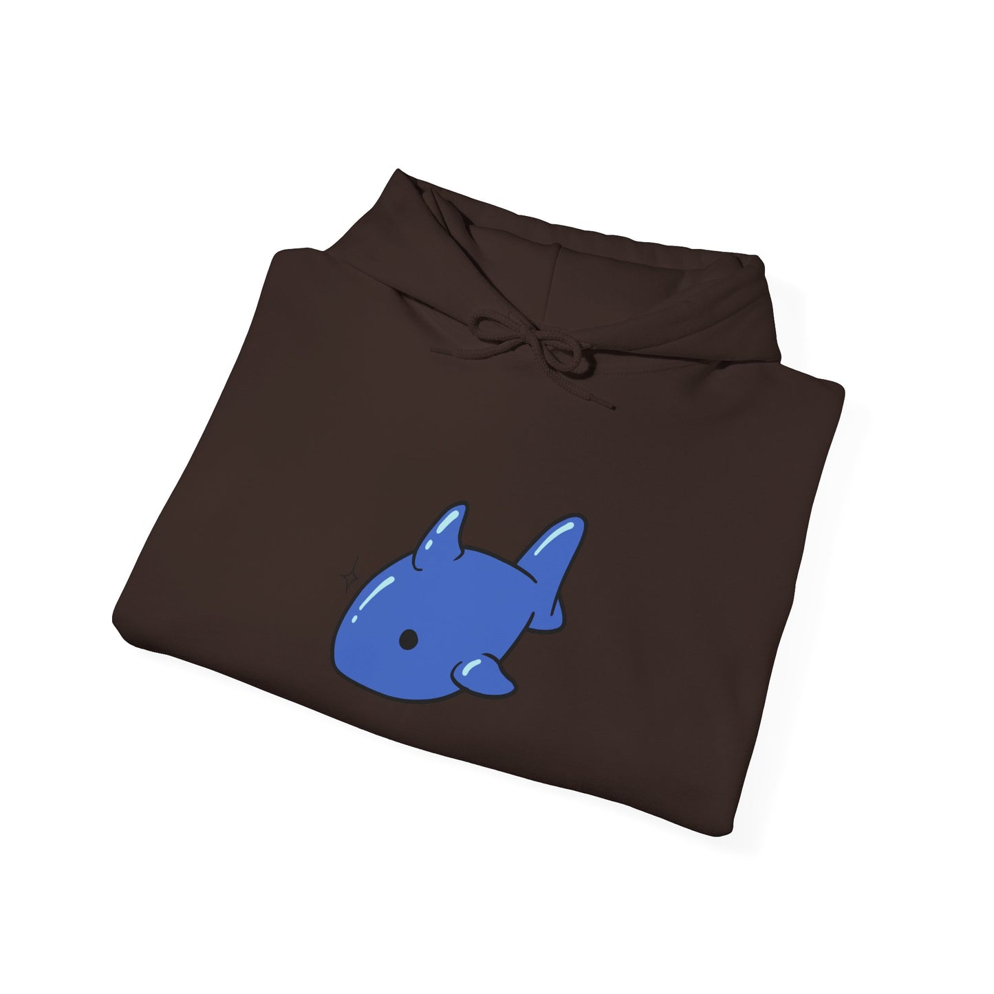 Unisex Hooded Sweatshirt - Floaty Shark - Aliquos