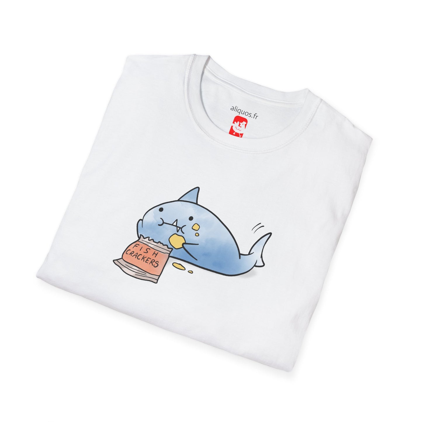 Unisex T-Shirt - Snacky Shark - Aliquos