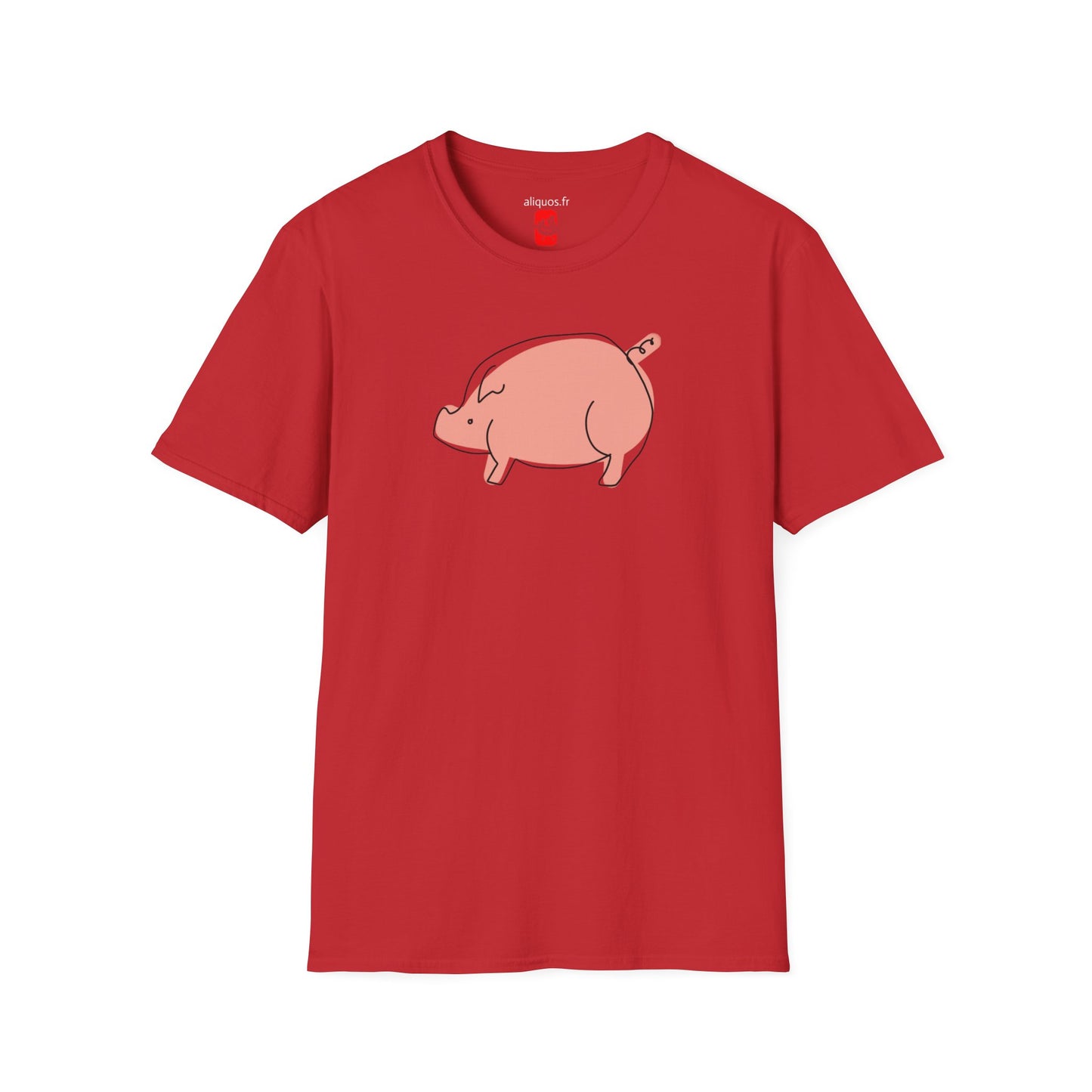 Chubby Piggy Unisex Tee - ALIQUOS