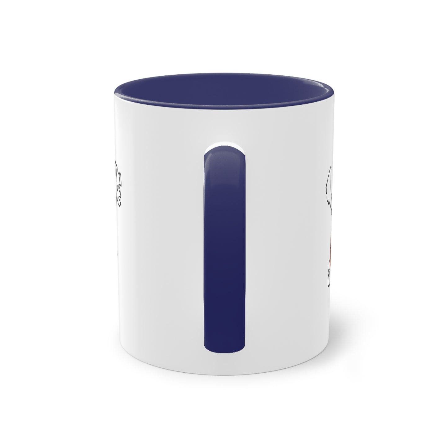 Two Tone Mug - Doggy Rainbow Factory - ALIQUOS