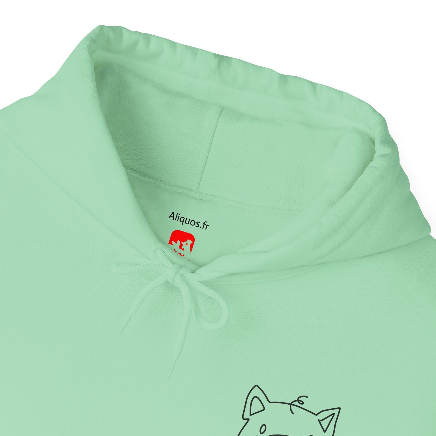 Piggy Face Unisex Hooded Sweatshirt - ALIQUOS