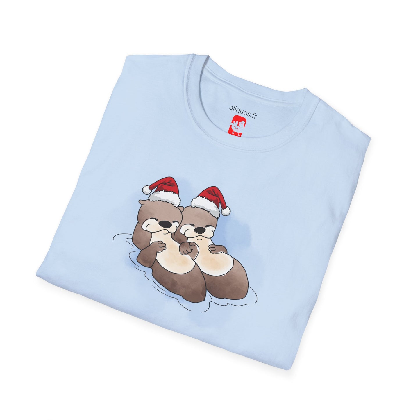 Unisex T-Shirt - Christmas Otter 8