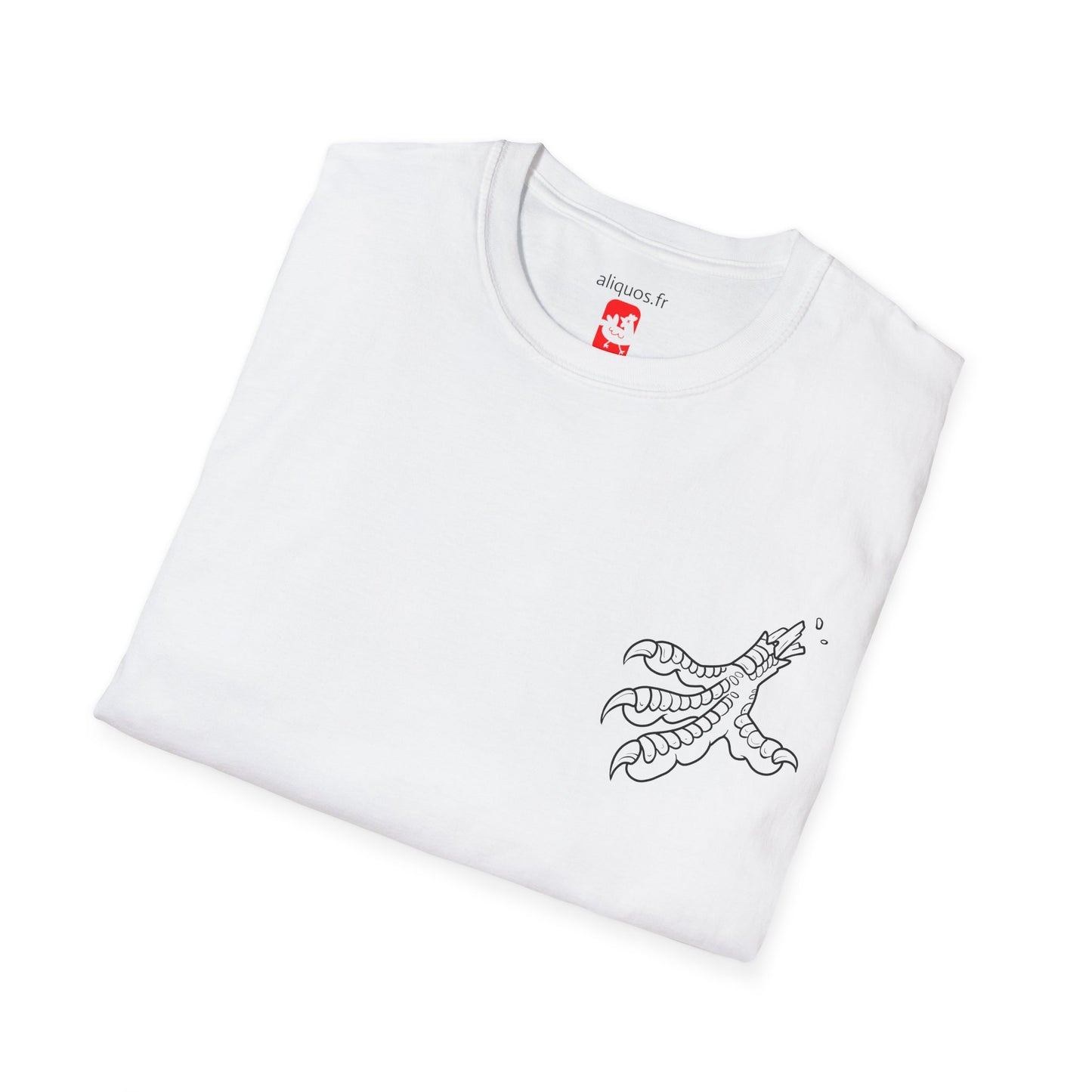 Raven Leg Tattoo Unisex T shirt - ALIQUOS