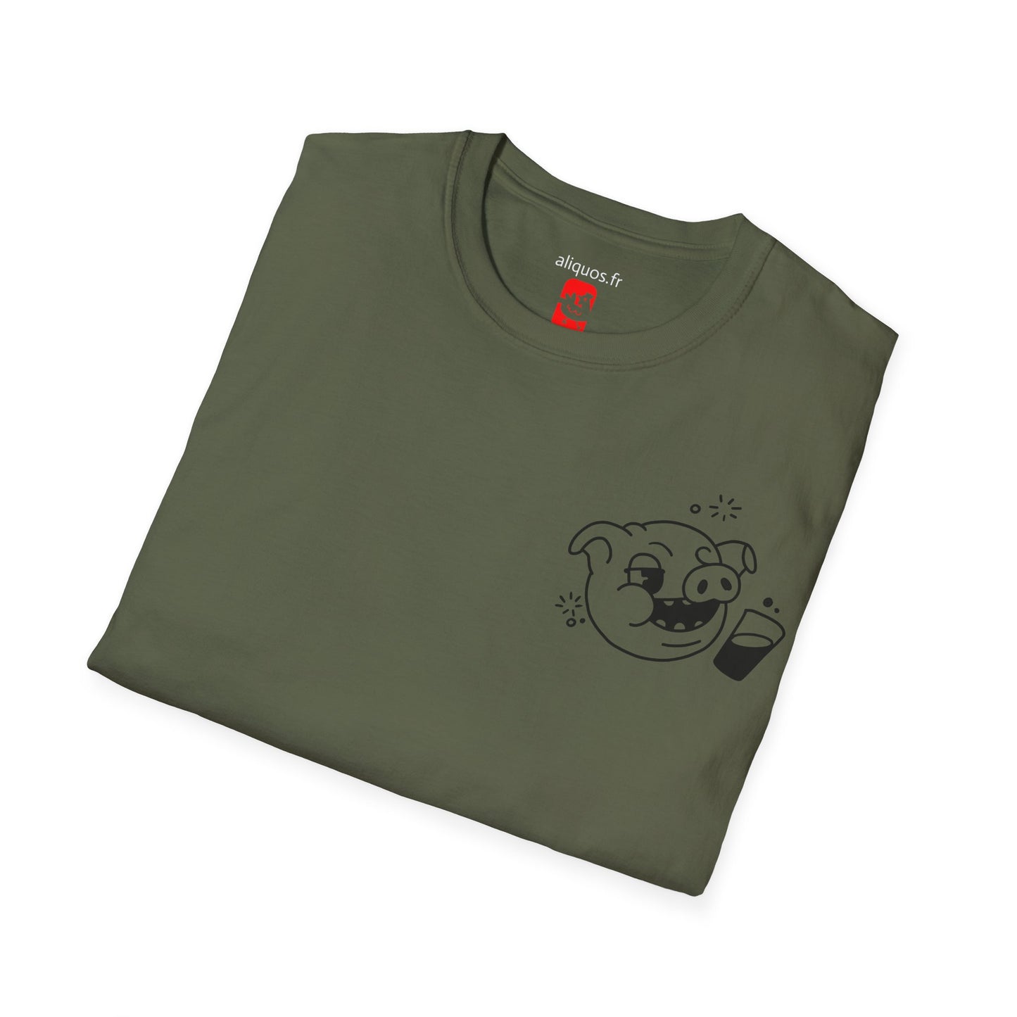 Drunken Piggy Unisex Tee - ALIQUOS