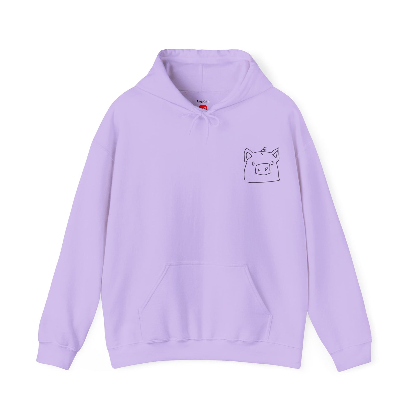 Piggy Face Unisex Hooded Sweatshirt - ALIQUOS