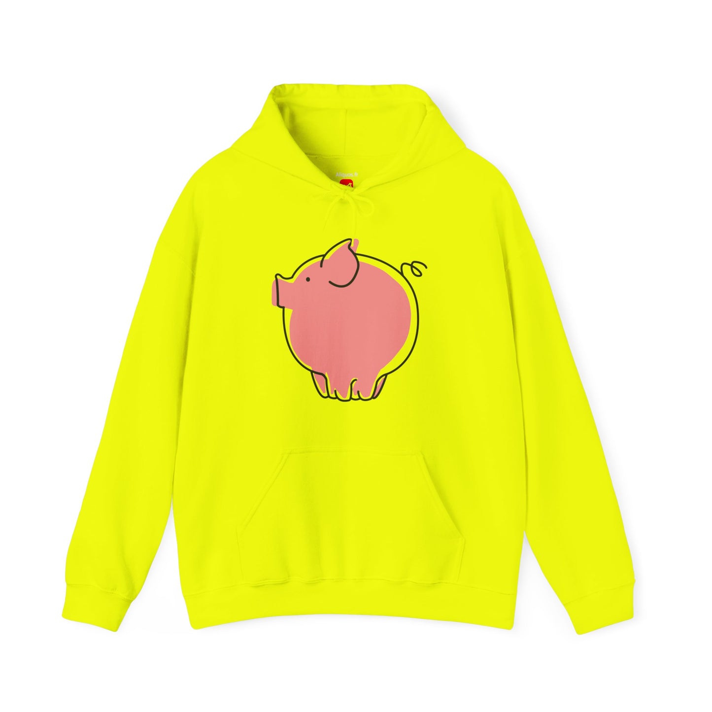 Pudgy Piggy Unisex Hooded Sweatshirt - ALIQUOS