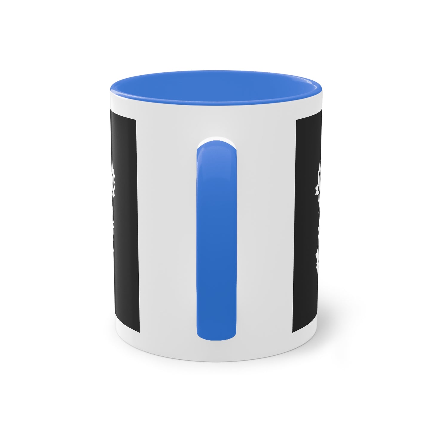 Two Tone Mug - Halloween Skeleton 'Game Over' Design - ALIQUOS