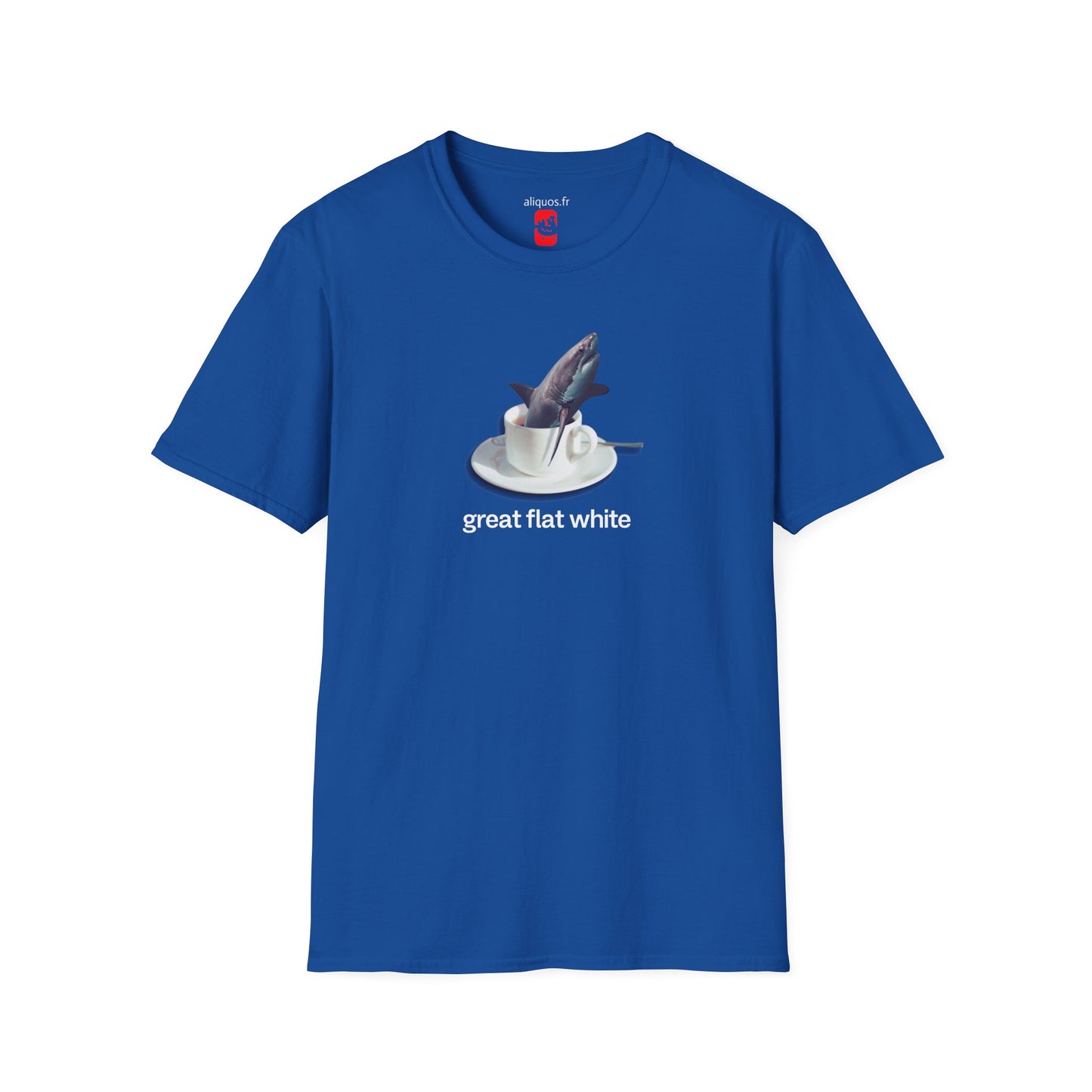 T-shirt unisexe – Great Flat White – Aliquos
