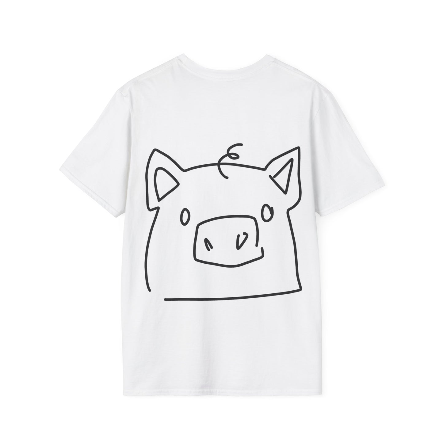 Piggy Face Unisex Tee - ALIQUOS
