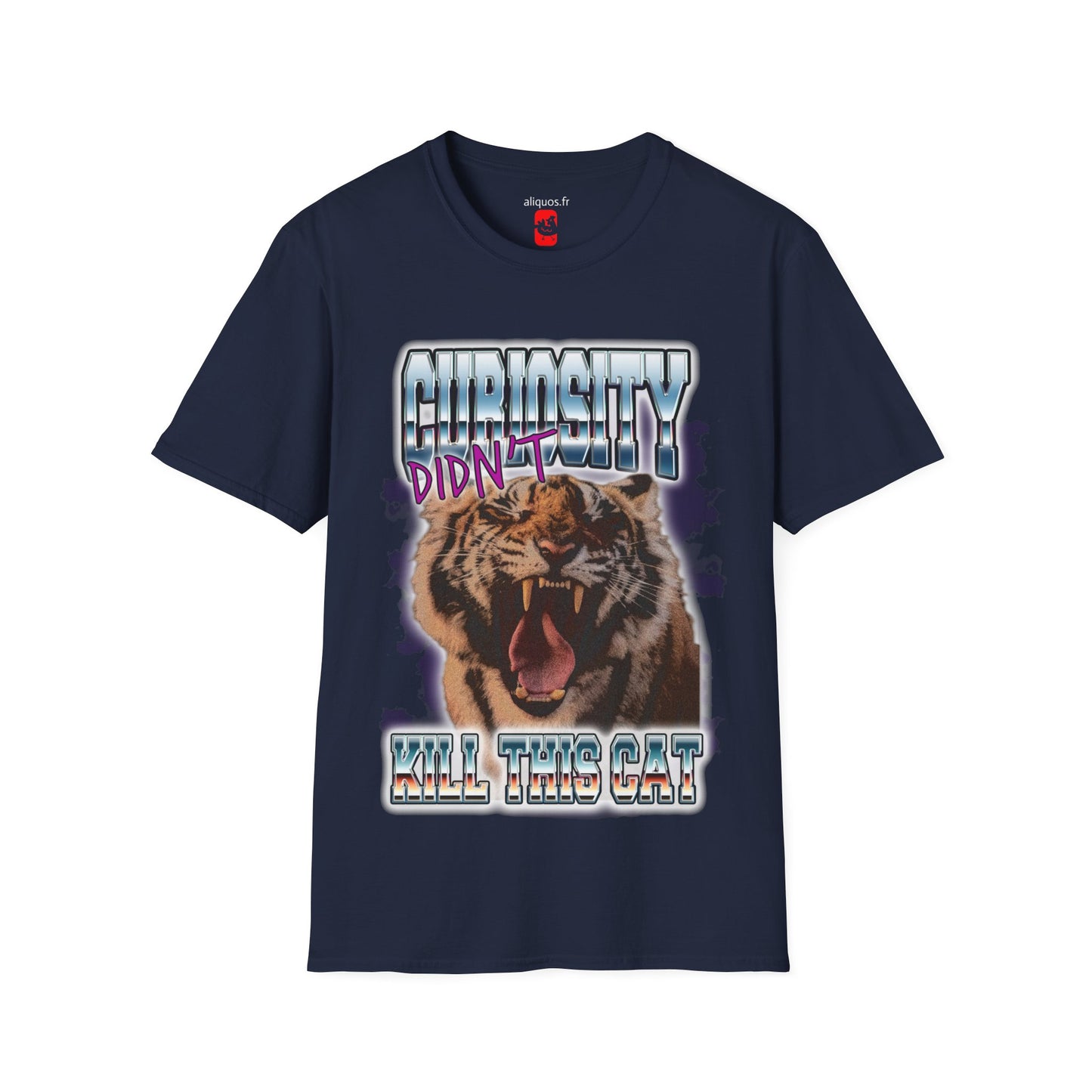Curiosity Didn't Kill This Cat Unisex T shirt - ALIQUOS