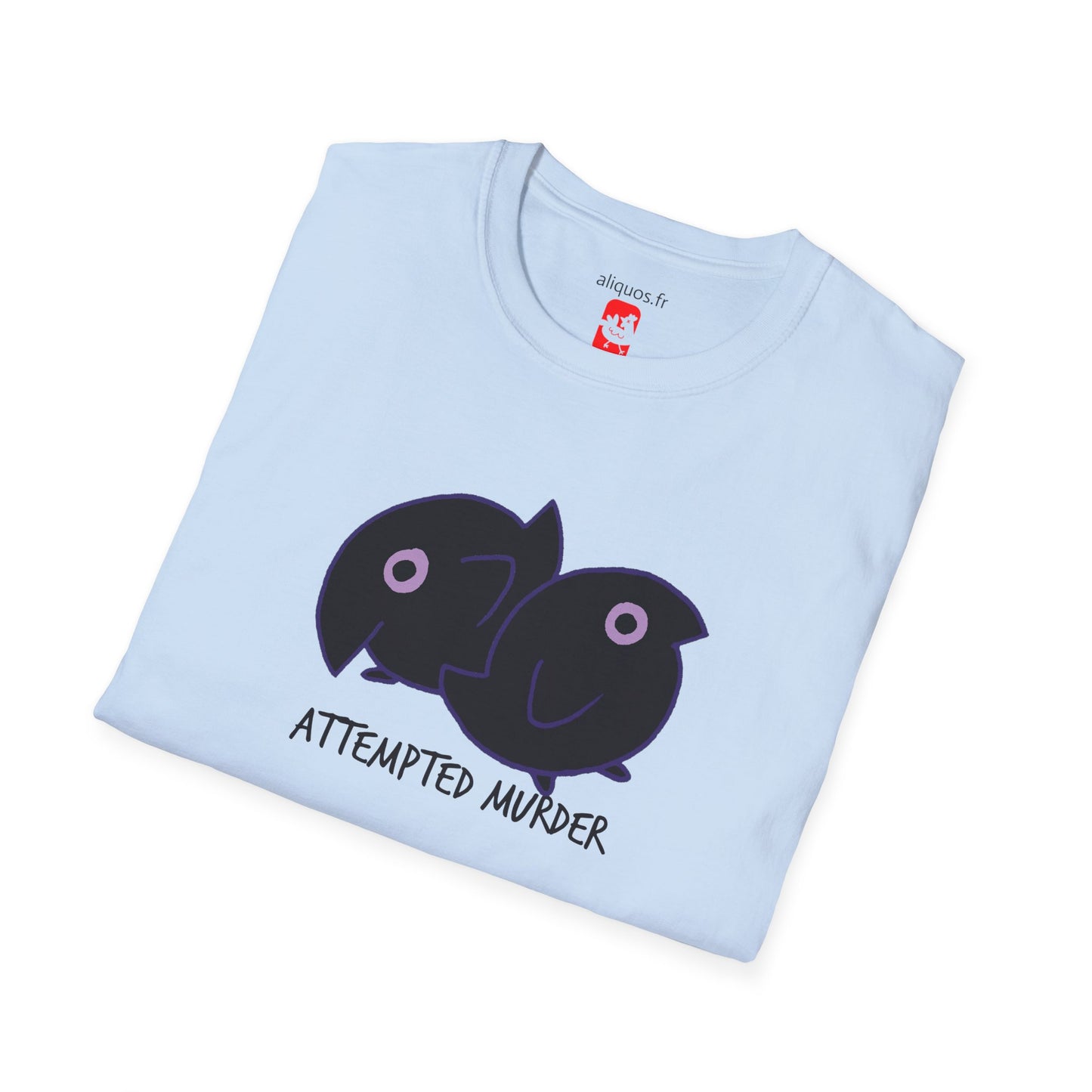 Unisex Tee - Attempted Murder Design - ALIQUOS