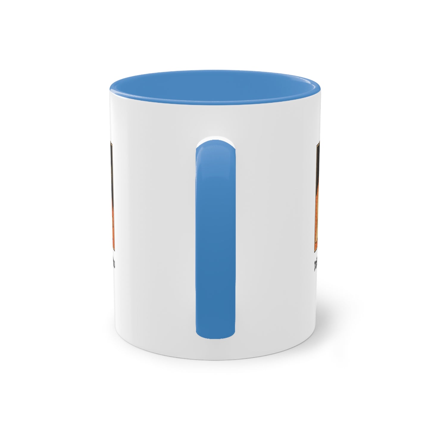 Two Tone Mug - 'Dogs Won't Ghost You' - ALIQUOS