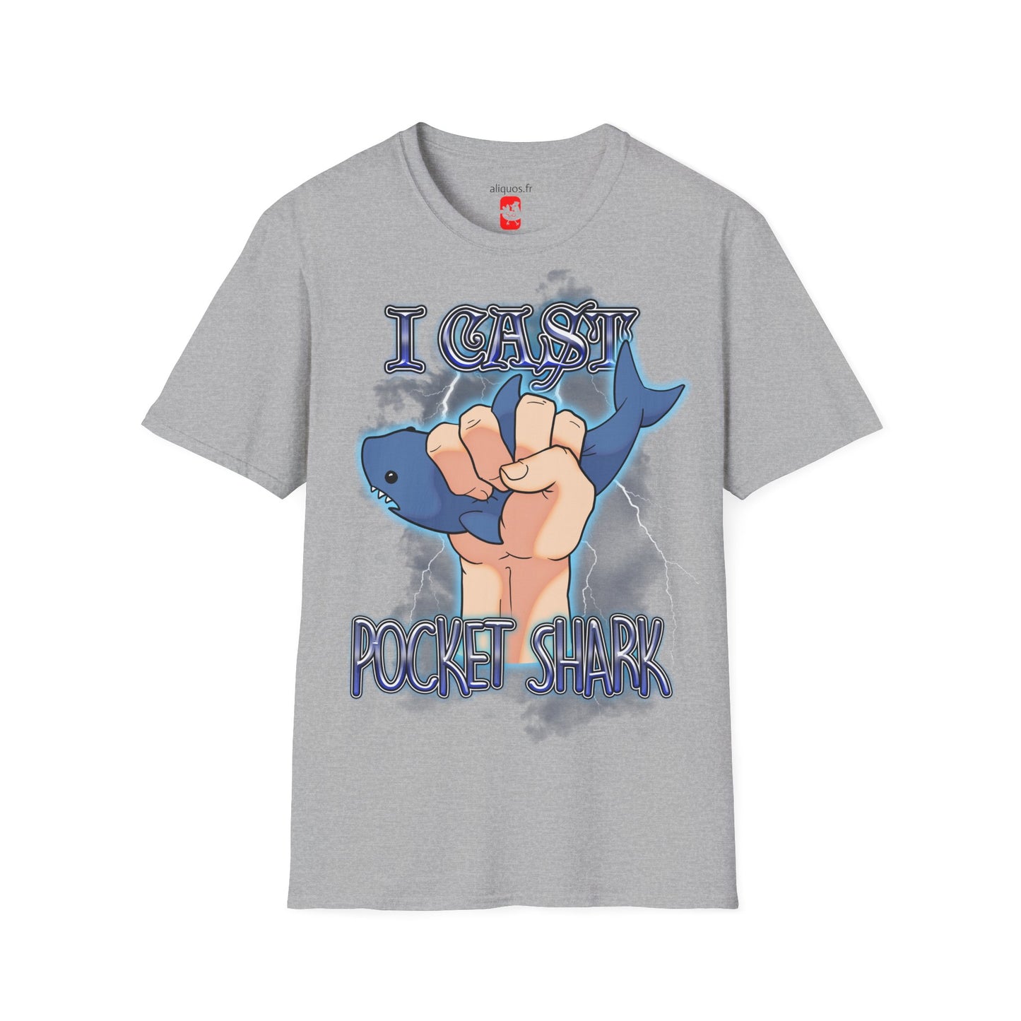Unisex T-Shirt - Pocket Shark - Aliquos