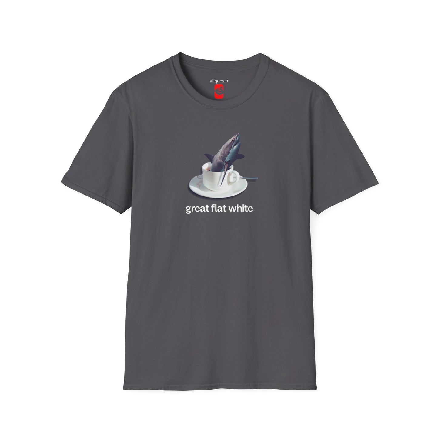 T-shirt unisexe – Great Flat White – Aliquos