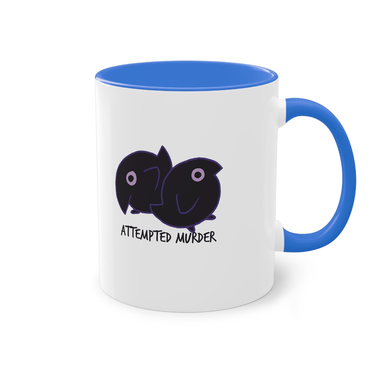 Two Tone Mug - Attempted Murder Design - ALIQUOS
