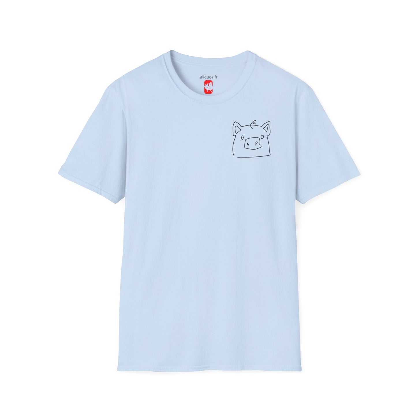 Piggy Face Unisex Tee - ALIQUOS