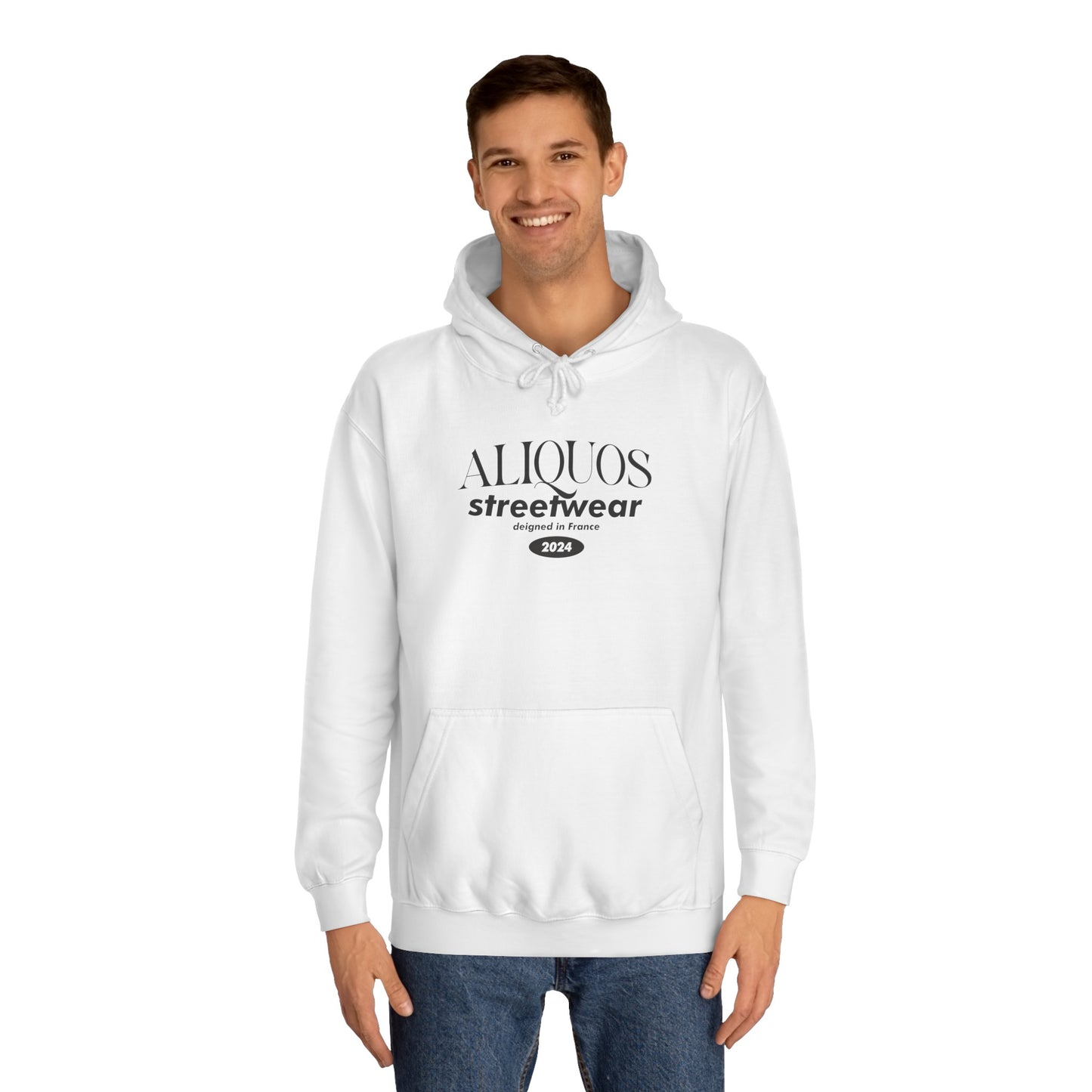 Unisex College Hoodie Uniquos - ALIQUOS