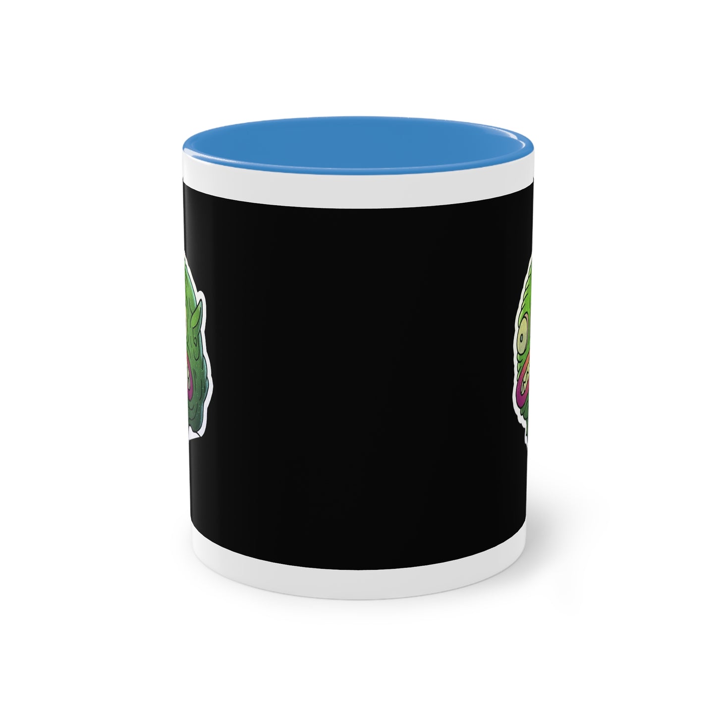 Two Tone Mug - Water Monster Design - ALIQUOS