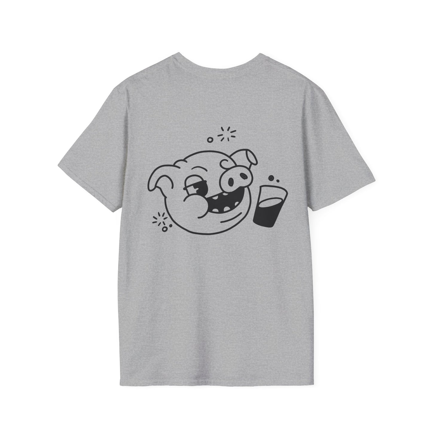 Drunken Piggy Unisex Tee - ALIQUOS