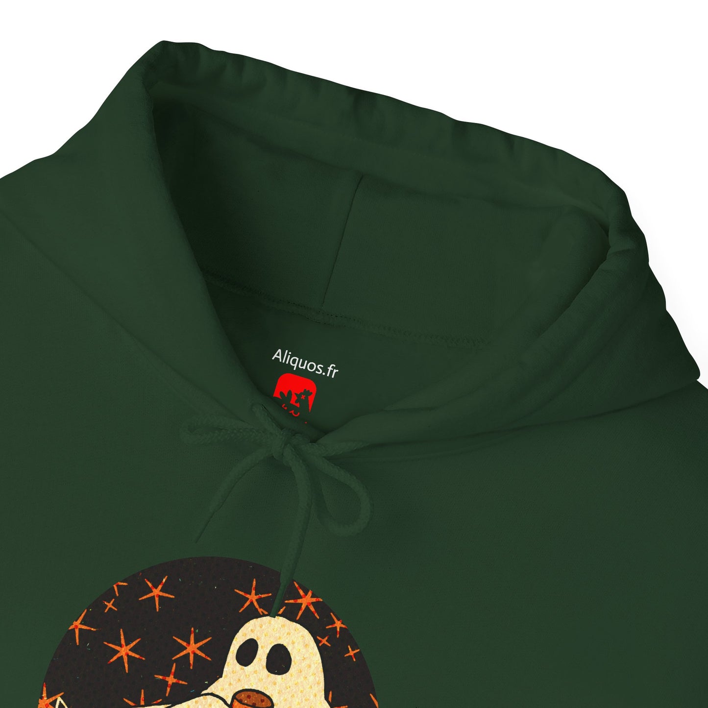 Sweat à capuche unisexe - Motif « Moonlit Coffee »